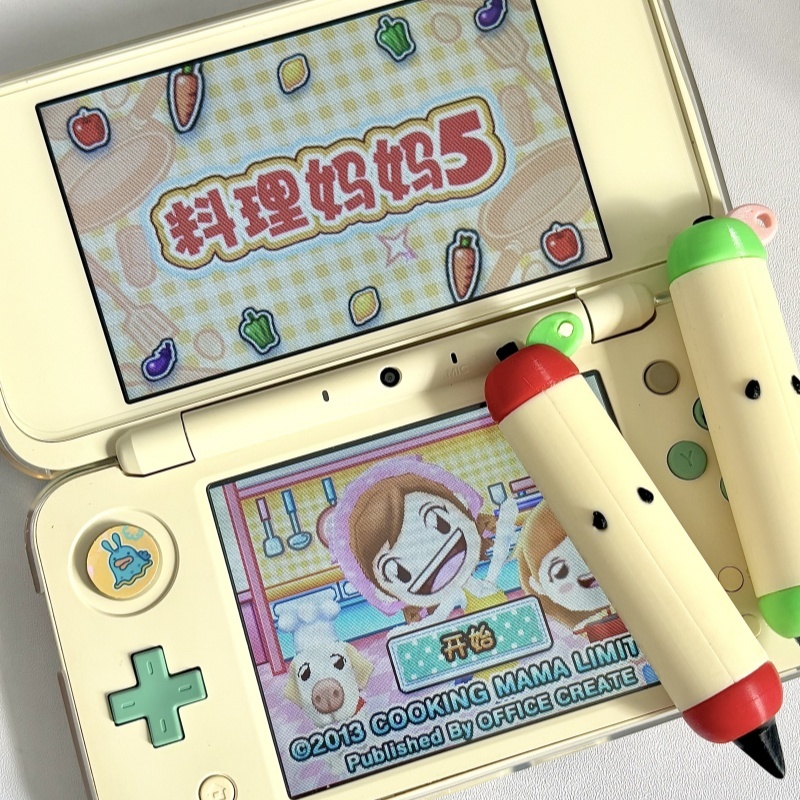 Gaming Accessories To 3D Print - Pena Stylus Bentuk Apel Lucu Ujung