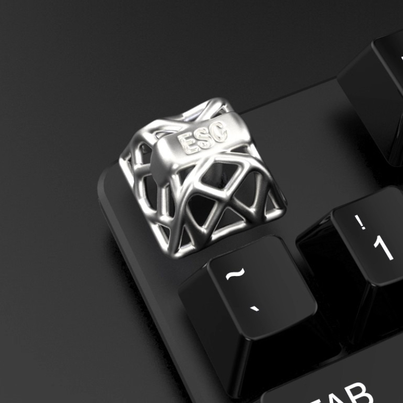 Gaming Accessories To 3D Print - Tutup Tombol Pengrajin Tema Kerangka Topi