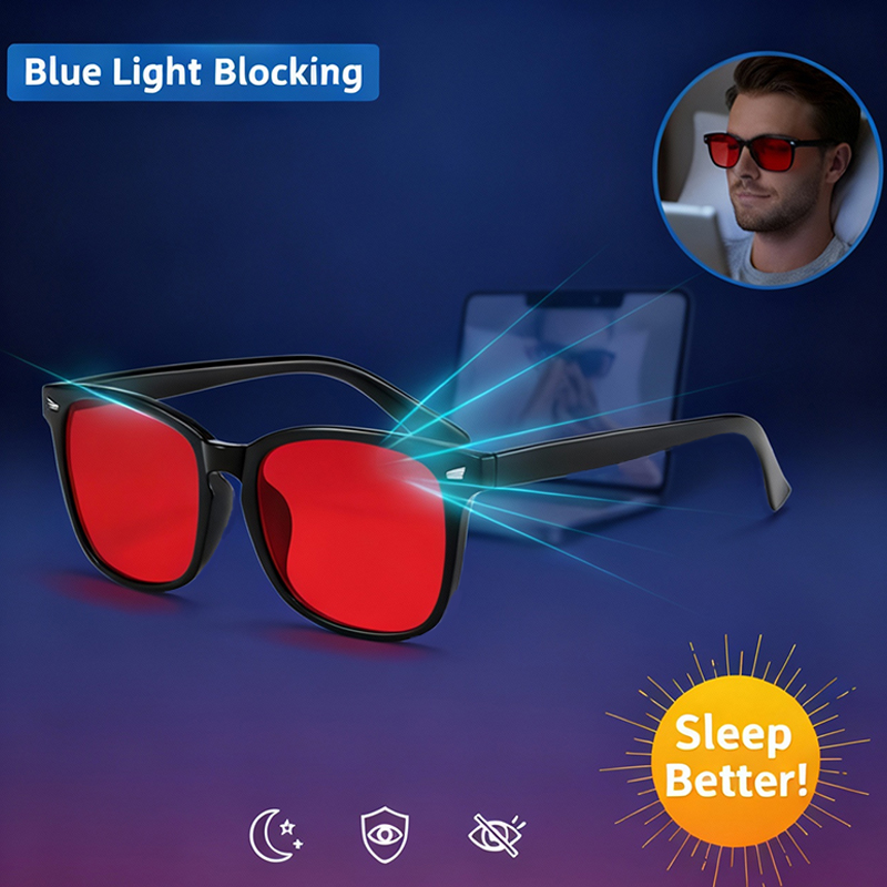 Gaming Glasses Tinted - Kacamata Anti Cahaya Biru Lensa Berwarna