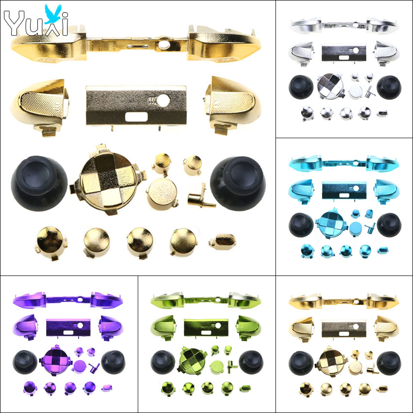 Gaming Accessories Xbox Series S - YuXi tombol krom plastik untuk Xbox