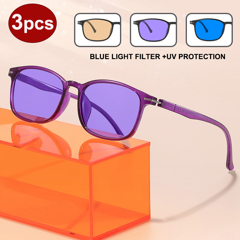 Gaming Glasses Tinted - Kacamata Anti Cahaya Biru untuk Pria