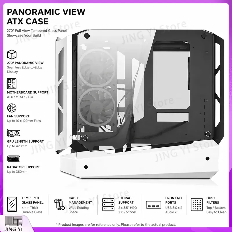 Gaming Hardware And Accessories - Casing PC Gaming mATX, Casing Komputer
