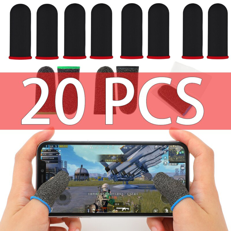 Gaming Accessories Mobile - 20/40 Buah Sarung Jari untuk PUBG