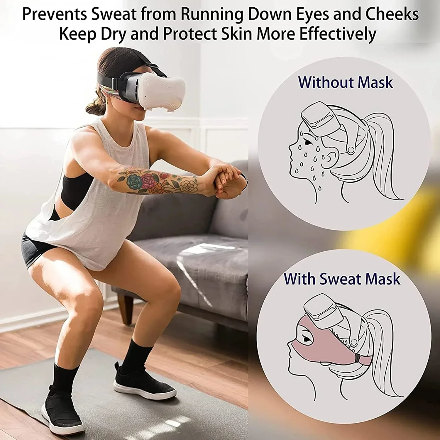 Masker Mata untuk Meta Oculus  - Gaming Headphone Accessories ulasan dan harga