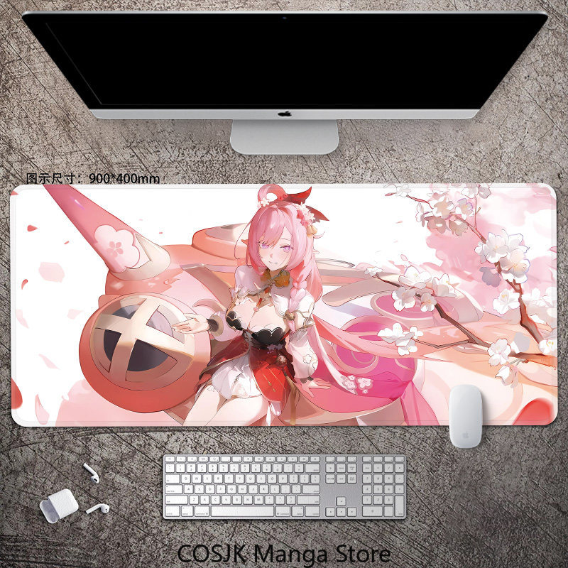 Alas Mouse Gaming Anime Honkai - Gaming Accessories Gamestop ulasan dan harga