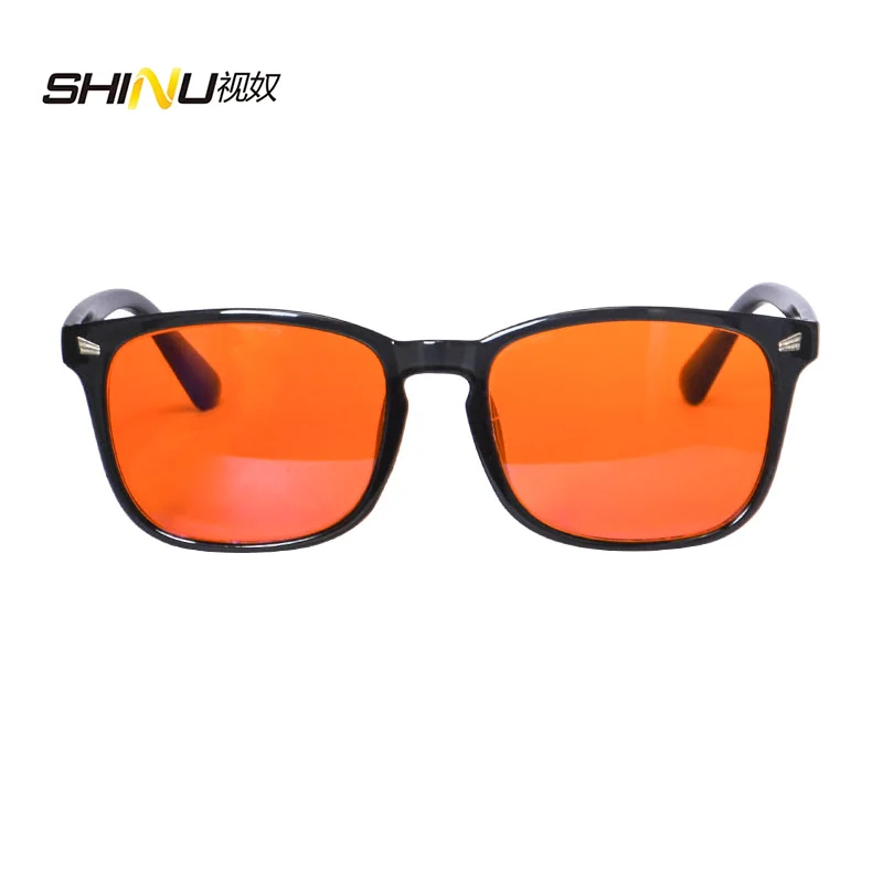Kacamata SHINU Oranye Berwarna - Gaming Glasses Tinted ulasan dan harga