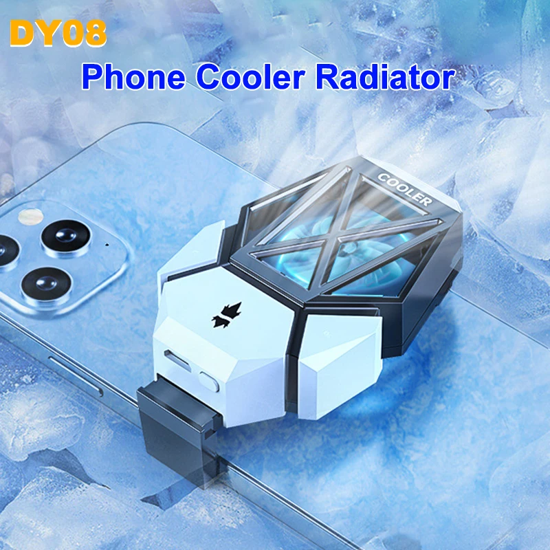 DY08 Radiator kipas pendingin  - Gaming Accessories Mobile ulasan dan harga