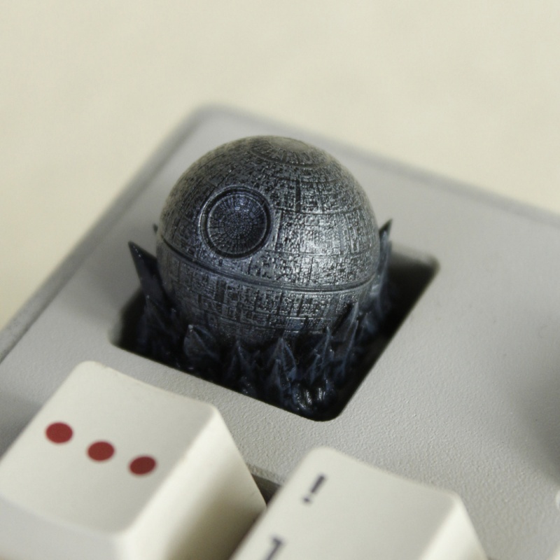 HCY Death Star Artisan Keycap  - Gaming Accessories To 3D Print ulasan dan harga