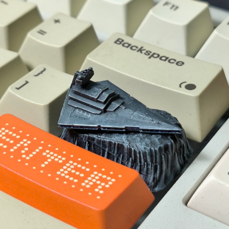 HCY Death Star Artisan Keycap  - Gaming Accessories To 3D Print ulasan dan harga