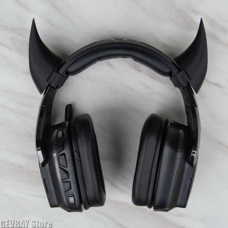 Tanduk Setan untuk Headset, Pe - Gaming Headphone Accessories ulasan dan harga