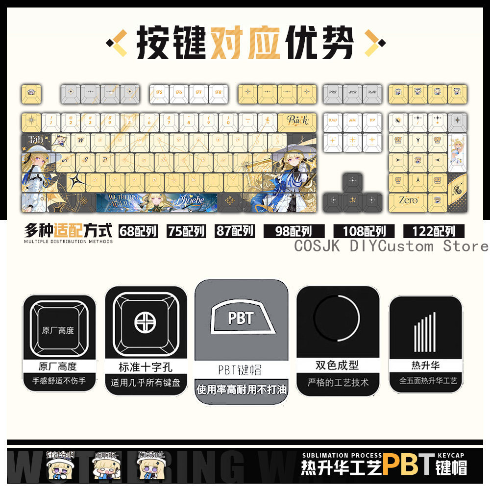 122 Tombol Anime Phoebe Wuther - Gaming Accessories Gamestop ulasan dan harga