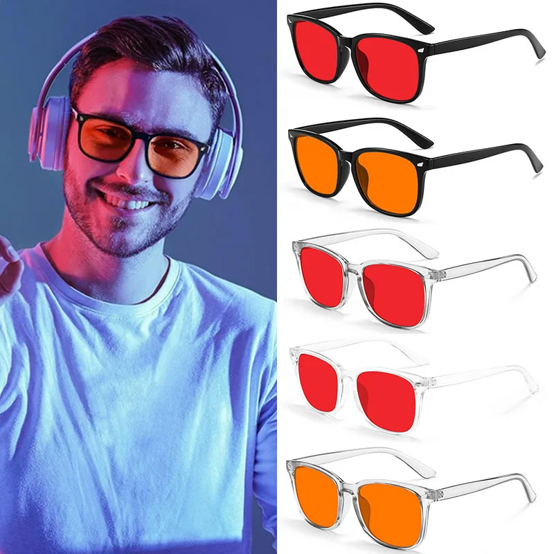 Kacamata Anti Cahaya Biru Tren - Gaming Glasses Tinted ulasan dan harga