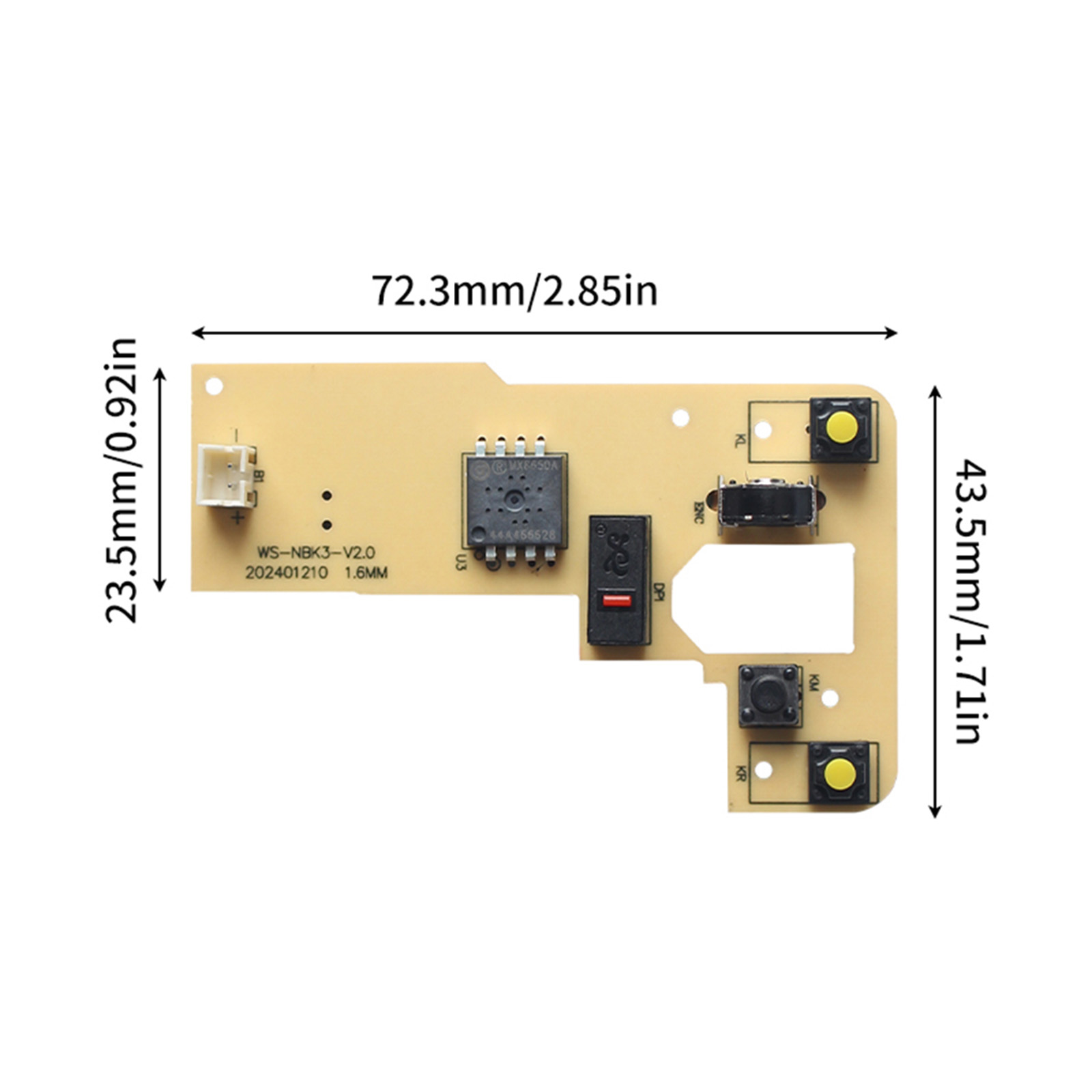 1 Set DIY Mouse Nirkabel Kompo - Gaming Hardware And Accessories ulasan dan harga